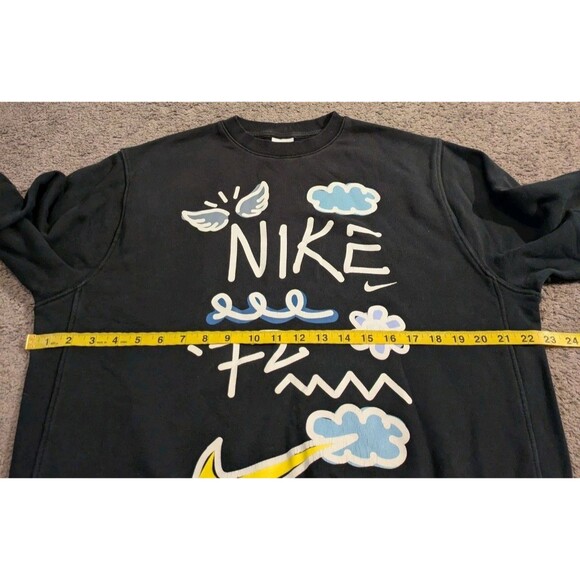 Nikr Sportswear Club French Terry Crew Neck Sweatshirt Men's Small - Picture 3 of 5